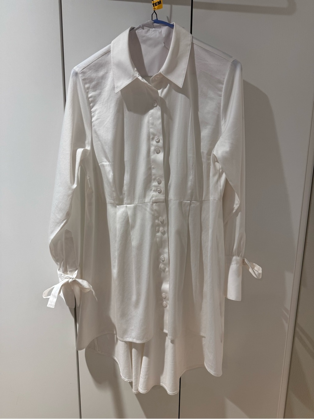 Soft Surroundings feminine Button-Front Tunic Blouse